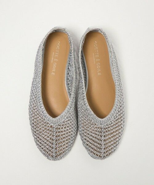 ODETTE E ODILE / オデット エ オディール フラットシューズ | 【WEB限定】メタリックニット フラット10■ | 詳細15
