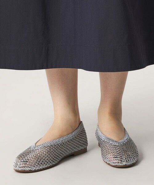 ODETTE E ODILE / オデット エ オディール フラットシューズ | 【WEB限定】メタリックニット フラット10■ | 詳細12