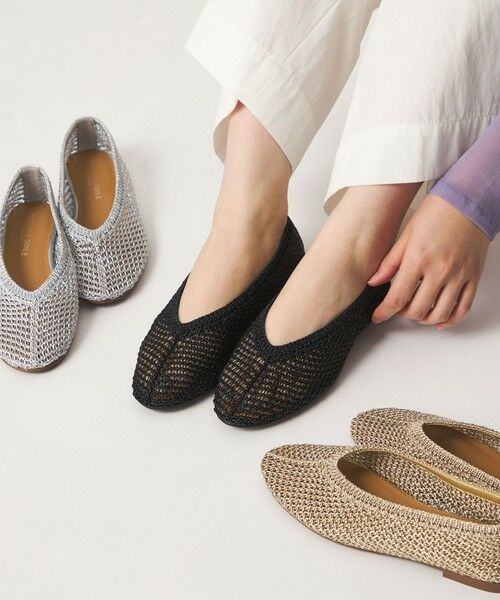 ODETTE E ODILE / オデット エ オディール フラットシューズ | 【WEB限定】メタリックニット フラット10■ | 詳細24
