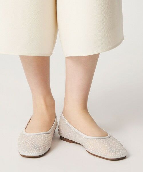 ODETTE E ODILE / オデット エ オディール フラットシューズ | クリアビジューチュール フラット10↑ | 詳細2