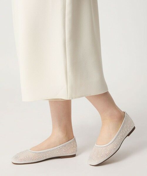 ODETTE E ODILE / オデット エ オディール フラットシューズ | クリアビジューチュール フラット10↑ | 詳細3