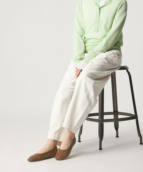 ODETTE E ODILE / オデット エ オディール フラットシューズ | クリアビジューチュール フラット10↑ | 詳細8