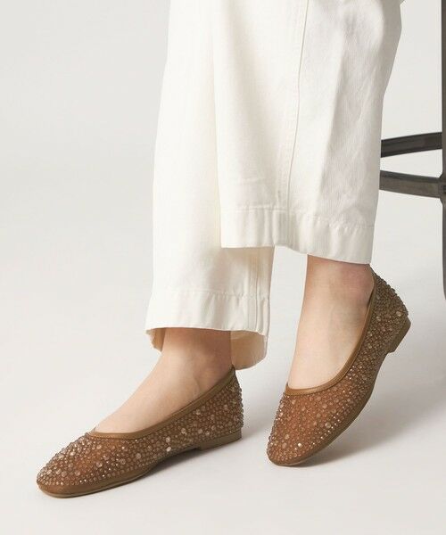 ODETTE E ODILE / オデット エ オディール フラットシューズ | クリアビジューチュール フラット10↑ | 詳細9