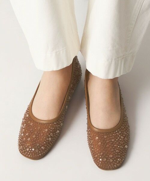 ODETTE E ODILE / オデット エ オディール フラットシューズ | クリアビジューチュール フラット10↑ | 詳細10