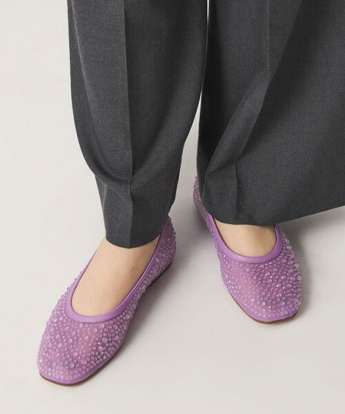 ODETTE E ODILE / オデット エ オディール フラットシューズ | クリアビジューチュール フラット10↑ | 詳細22