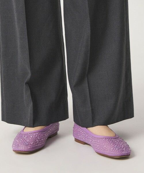 ODETTE E ODILE / オデット エ オディール フラットシューズ | クリアビジューチュール フラット10↑ | 詳細20