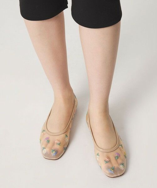 ODETTE E ODILE / オデット エ オディール フラットシューズ | フラワーチュール フラット10↑ | 詳細4