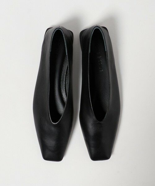 ODETTE E ODILE / オデット エ オディール フラットシューズ | 25色展開なし　スクエアヒール プレーン フラット10↑ | 詳細4