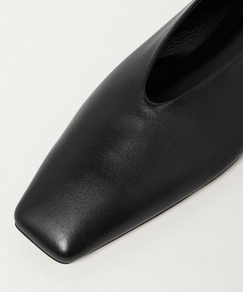 ODETTE E ODILE / オデット エ オディール フラットシューズ | 25色展開なし　スクエアヒール プレーン フラット10↑ | 詳細5