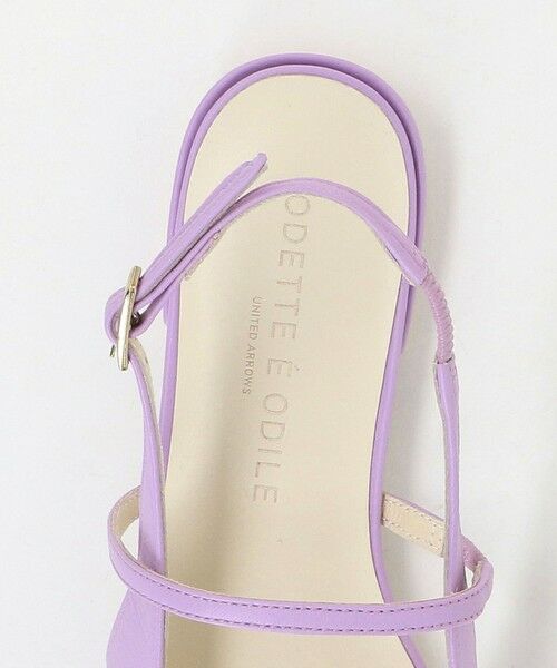 ODETTE E ODILE / オデット エ オディール フラットシューズ | ポインテッド ナロー ストラップ バックベルト フラット20↑ | 詳細12