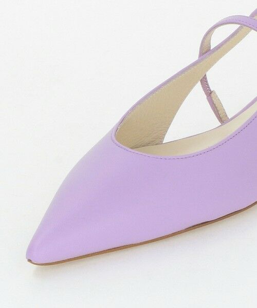 ODETTE E ODILE / オデット エ オディール フラットシューズ | ポインテッド ナロー ストラップ バックベルト フラット20↑ | 詳細13