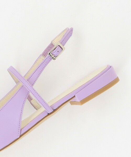 ODETTE E ODILE / オデット エ オディール フラットシューズ | ポインテッド ナロー ストラップ バックベルト フラット20↑ | 詳細14