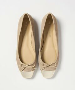 【WEB限定】バレエコンビスクエア フラット10■↑