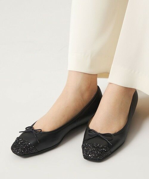 ODETTE E ODILE / オデット エ オディール バレエシューズ | 【WEB限定】バレエコンビスクエア フラット10■↑ | 詳細19