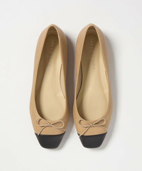ODETTE E ODILE / オデット エ オディール バレエシューズ | 【WEB限定】バレエコンビスクエア フラット10■↑(その他1)