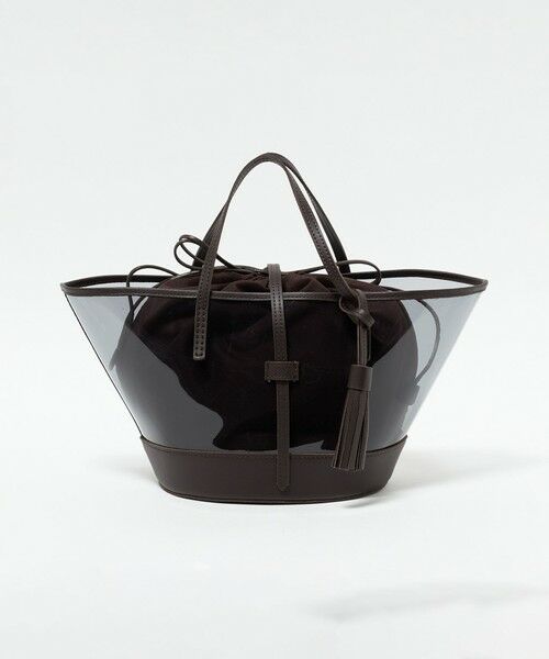 ODETTE E ODILE / オデット エ オディール ハンドバッグ | 【別注】＜THE BAGMATI＞ Clear BRN（DK.BROWN）