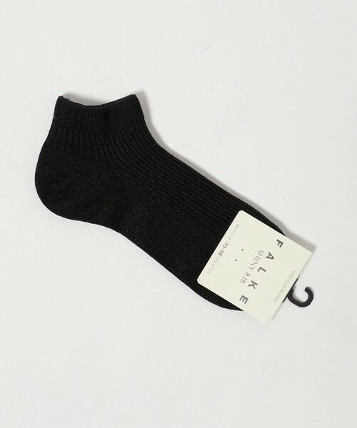 ODETTE E ODILE / オデット エ オディール ソックス | ＜FALKE＞ Shiny Rib Sneaker（BLACK）