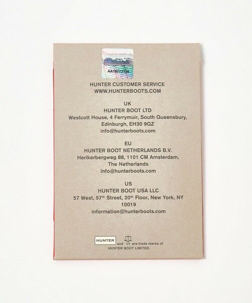 ODETTE E ODILE / オデット エ オディール レインシューズ | ＜HUNTER＞ ﾚｲﾝLBT WFT1000RMA | 詳細13