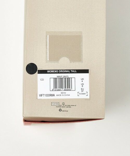 ODETTE E ODILE / オデット エ オディール レインシューズ | ＜HUNTER＞ ﾚｲﾝLBT WFT1000RMA | 詳細15