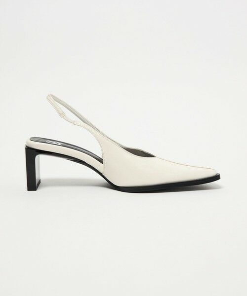 ODETTE E ODILE / オデット エ オディール パンプス | ＜SY＞ スクエアエッジヒールバックベルト パンプス55↑ | 詳細3