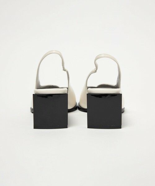 ODETTE E ODILE / オデット エ オディール パンプス | ＜SY＞ スクエアエッジヒールバックベルト パンプス55↑ | 詳細4