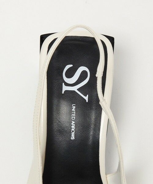 ODETTE E ODILE / オデット エ オディール パンプス | ＜SY＞ スクエアエッジヒールバックベルト パンプス55↑ | 詳細6