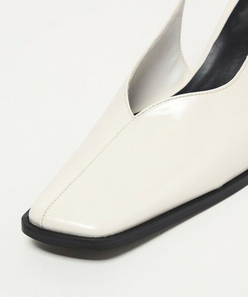 ODETTE E ODILE / オデット エ オディール パンプス | ＜SY＞ スクエアエッジヒールバックベルト パンプス55↑ | 詳細7