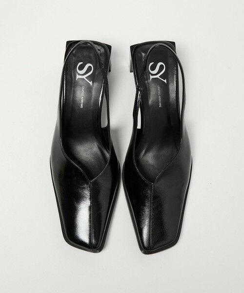 ODETTE E ODILE / オデット エ オディール パンプス | ＜SY＞ スクエアエッジヒールバックベルト パンプス55↑ | 詳細10