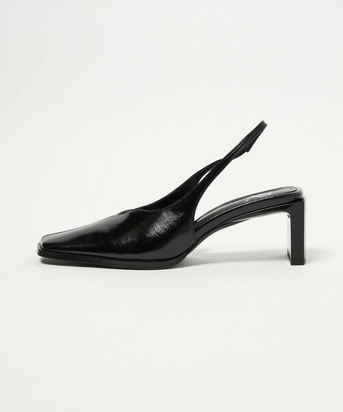 ODETTE E ODILE / オデット エ オディール パンプス | ＜SY＞ スクエアエッジヒールバックベルト パンプス55↑（BLACK）