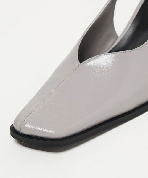 ODETTE E ODILE / オデット エ オディール パンプス | ＜SY＞ スクエアエッジヒールバックベルト パンプス55↑ | 詳細15
