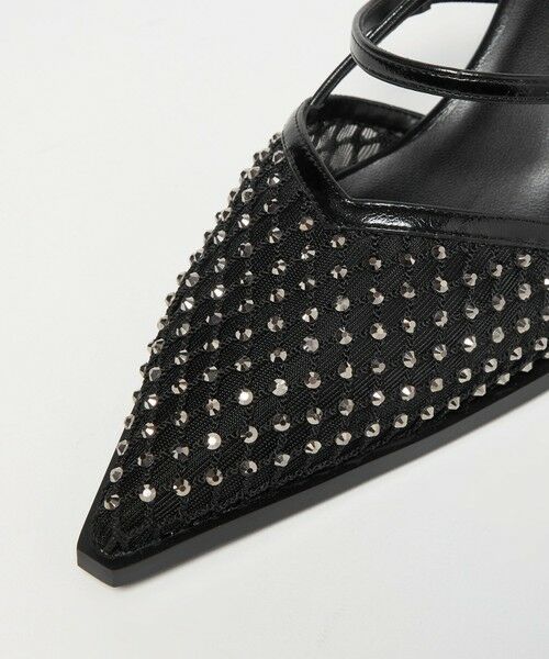 ODETTE E ODILE / オデット エ オディール サンダル | ＜SY＞ ポインテッド ビジュー ウェッジ バックベルト サンダル60↑ | 詳細11