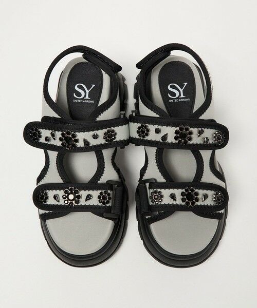 ODETTE E ODILE / オデット エ オディール サンダル | ＜SY＞ ネオプレーンビジュー サンダル75 | 詳細5