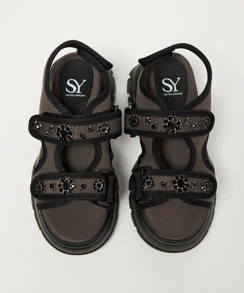 ODETTE E ODILE / オデット エ オディール サンダル | ＜SY＞ ネオプレーンビジュー サンダル75 | 詳細10