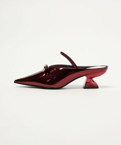 ODETTE E ODILE / オデット エ オディール サンダル | ＜SY＞ シェイプヒールリボンミュール サンダル50↑