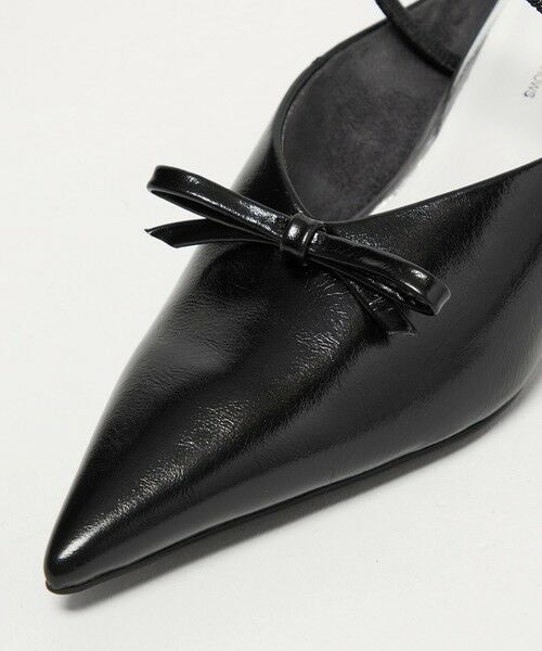 ODETTE E ODILE / オデット エ オディール サンダル | ＜SY＞ シェイプヒールリボンミュール サンダル50↑ | 詳細7