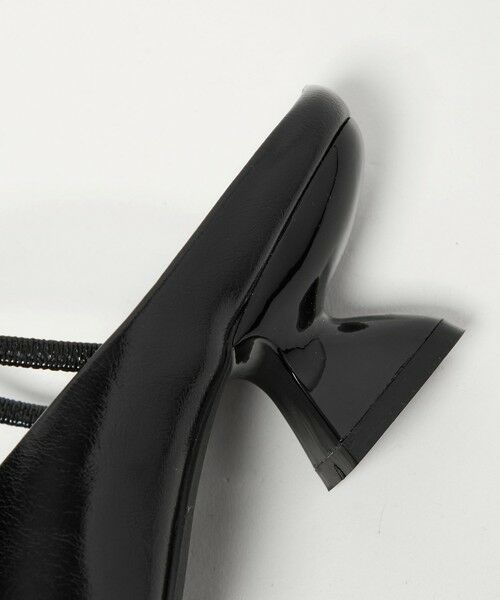 ODETTE E ODILE / オデット エ オディール サンダル | ＜SY＞ シェイプヒールリボンミュール サンダル50↑ | 詳細8