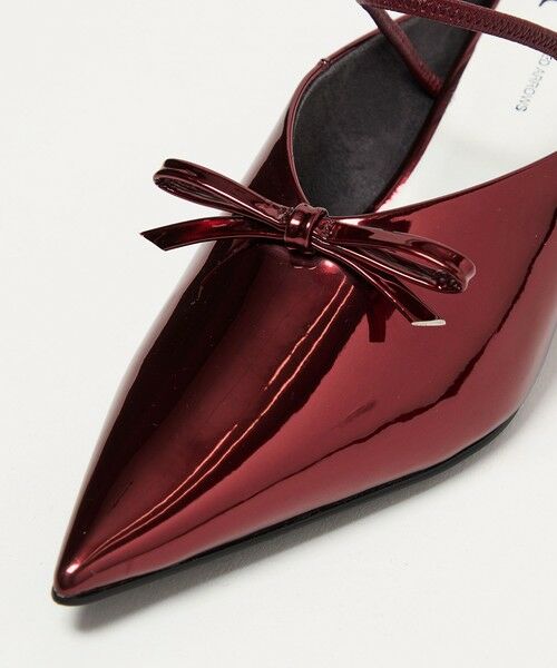 ODETTE E ODILE / オデット エ オディール サンダル | ＜SY＞ シェイプヒールリボンミュール サンダル50↑ | 詳細11