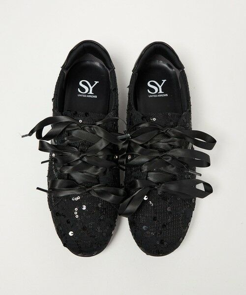 ODETTE E ODILE / オデット エ オディール スニーカー | <SY> 3リボン スニーカー20↑(BLACK)