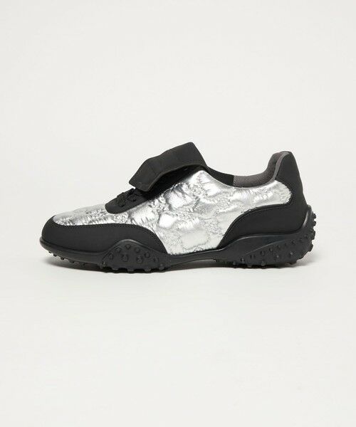 ODETTE E ODILE / オデット エ オディール スニーカー | ＜SY＞ キルティングスパイク スニーカー35↑（SILVER）