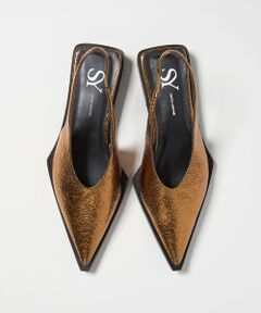 ODETTE E ODILE / オデット エ オディール フラットシューズ | ＜SY＞ ポインテッドエッジピースバックベルト フラット20↑