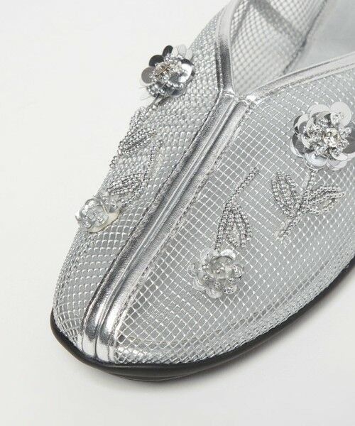 ODETTE E ODILE / オデット エ オディール フラットシューズ | ＜SY＞ フラワーメッシュチャイナ フラット20↑ | 詳細2