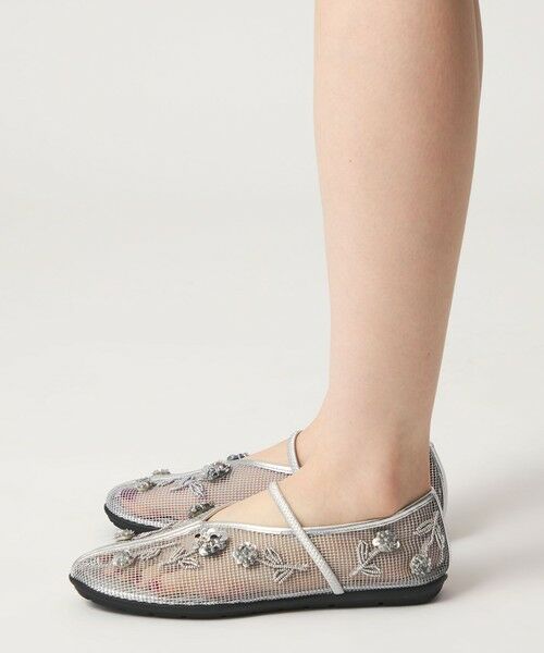ODETTE E ODILE / オデット エ オディール フラットシューズ | ＜SY＞ フラワーメッシュチャイナ フラット20↑ | 詳細4