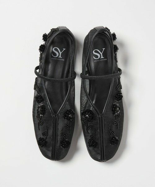 ODETTE E ODILE / オデット エ オディール フラットシューズ | ＜SY＞ フラワーメッシュチャイナ フラット20↑ | 詳細5