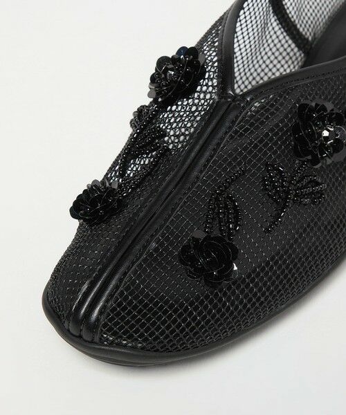 ODETTE E ODILE / オデット エ オディール フラットシューズ | ＜SY＞ フラワーメッシュチャイナ フラット20↑ | 詳細6