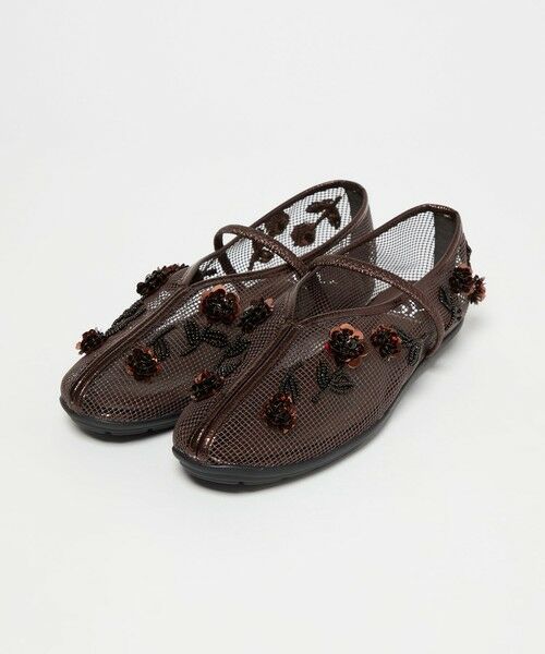ODETTE E ODILE / オデット エ オディール フラットシューズ | ＜SY＞ フラワーメッシュチャイナ フラット20↑ | 詳細9