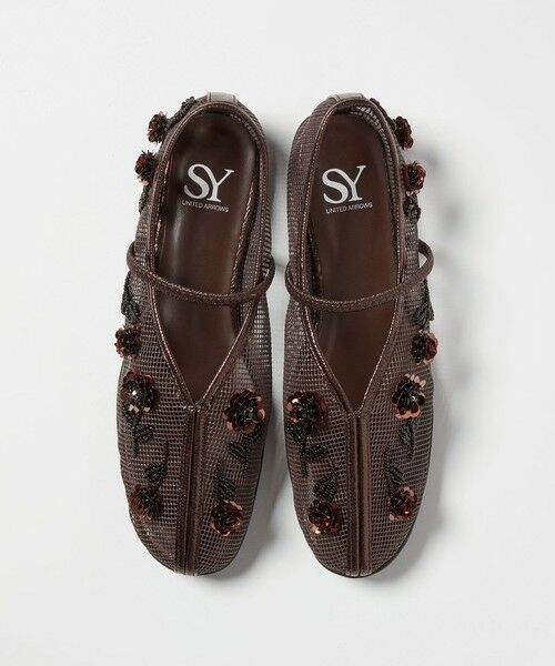 ODETTE E ODILE / オデット エ オディール フラットシューズ | ＜SY＞ フラワーメッシュチャイナ フラット20↑ | 詳細10