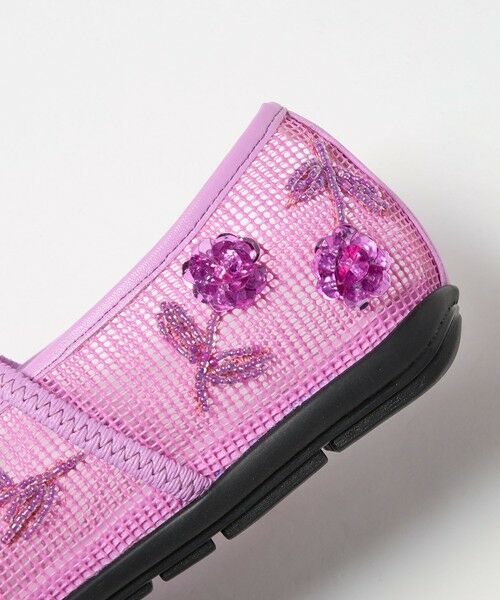 ODETTE E ODILE / オデット エ オディール フラットシューズ | ＜SY＞ フラワーメッシュチャイナ フラット20↑ | 詳細21