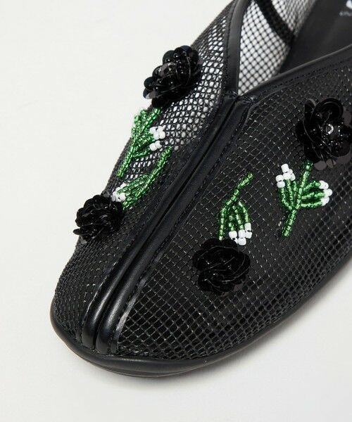 ODETTE E ODILE / オデット エ オディール フラットシューズ | ＜SY＞ フラワーメッシュチャイナ フラット20↑ | 詳細24