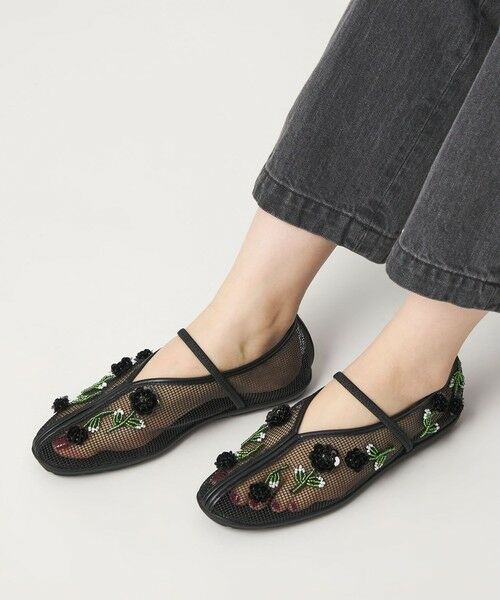 ODETTE E ODILE / オデット エ オディール フラットシューズ | ＜SY＞ フラワーメッシュチャイナ フラット20↑ | 詳細26