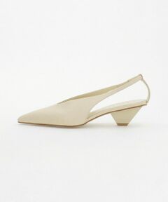 ODETTE E ODILE / オデット エ オディール パンプス | トラペーズヒール バックベルトパンプス45↑